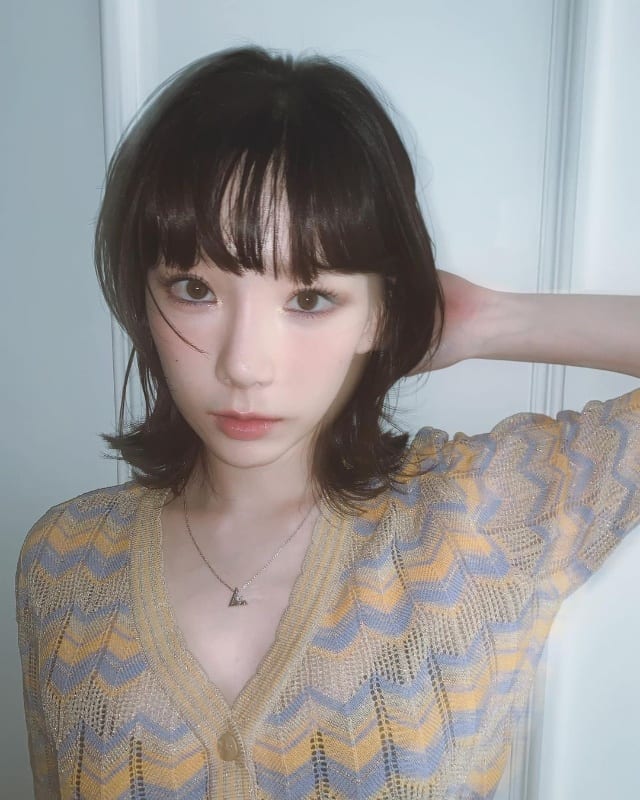Collarbone Shag With Face-Framing Layers and Blowout With Soft Waves Collarbone Shag With Face-Framing Layers and Blowout With Soft Waves — Classy Korean Hair