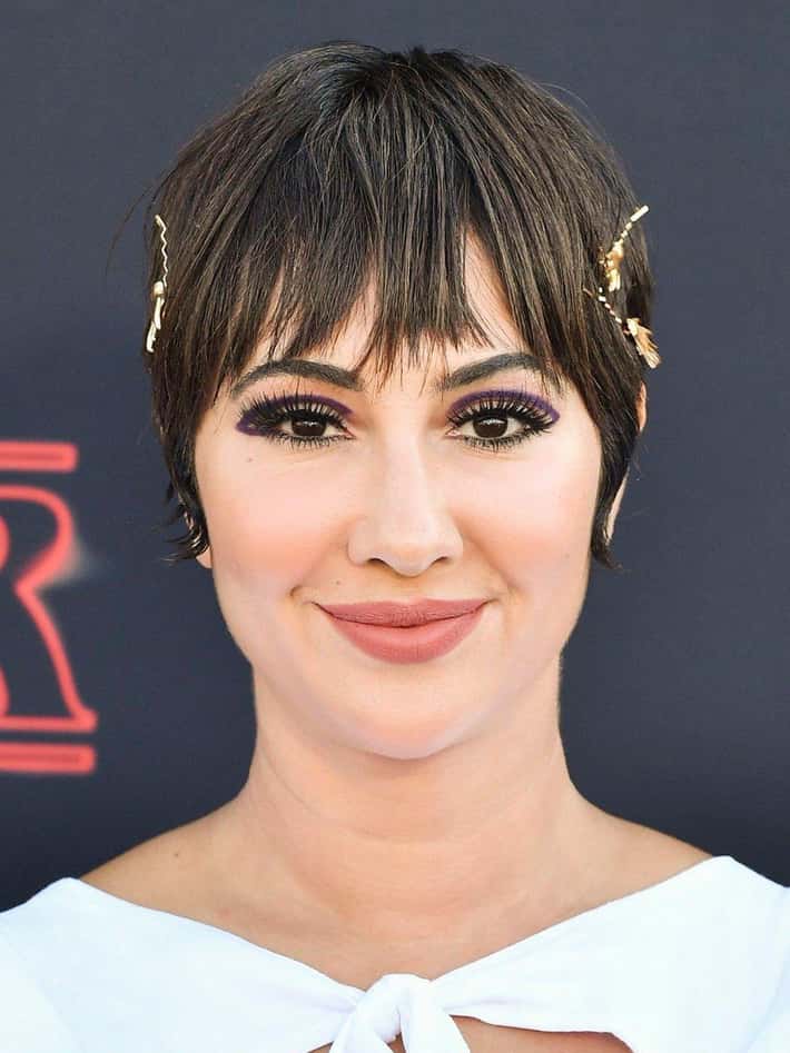 Short Textured Pixie With Bangs Short Textured Pixie With Bangs — Classy Latina Hairstyles