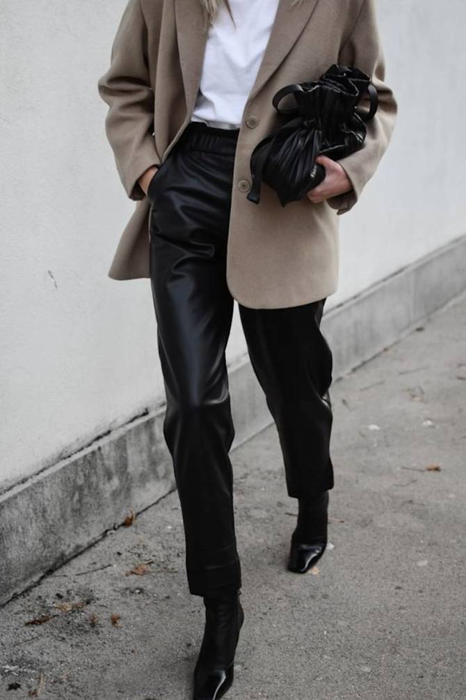 Three Stylish Ways To Wear Your Leather Trousers | Wardrobe Icons