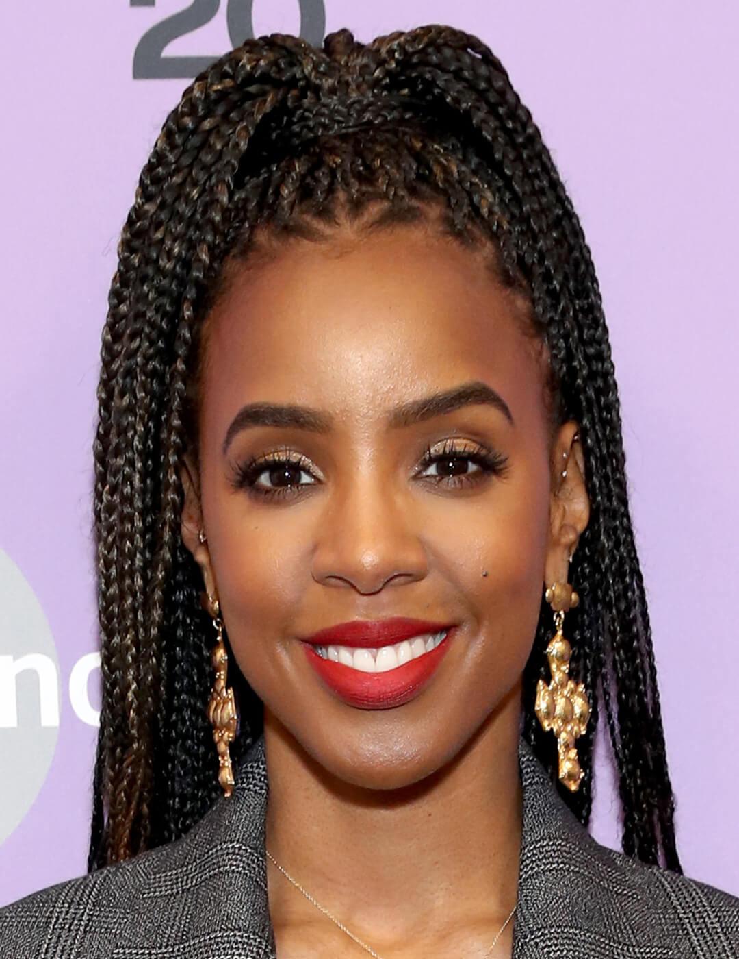 Mid-Back Smooth Box Braids, Black — Classy Length Braids