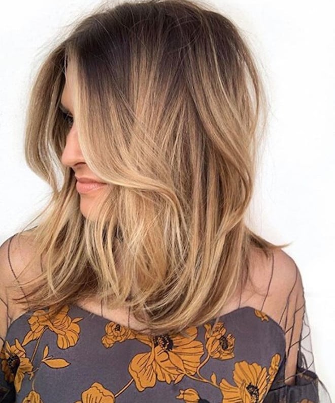 Collarbone Layered Dark Brown With Face-Framing Collarbone Layered Dark Brown With Face-Framing — Classy Lengths Haircut