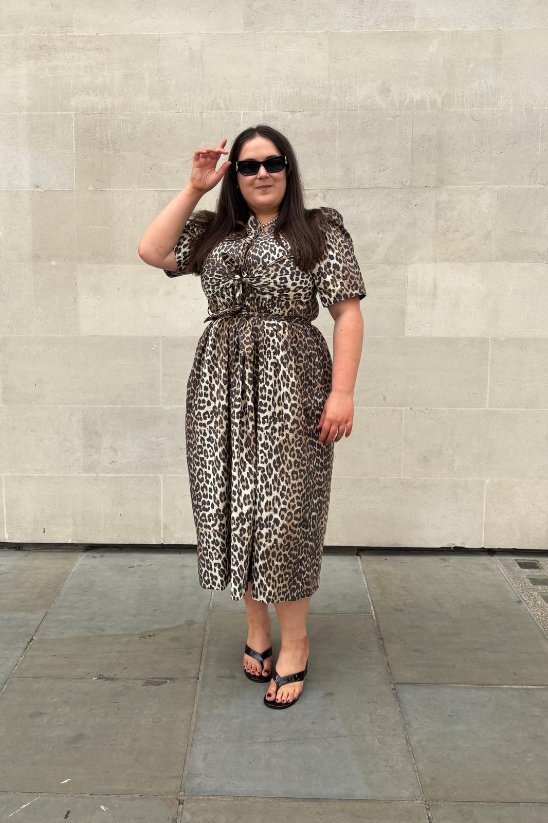 Belted Leopard Shirt Dress for Daytime Belted Leopard Shirt Dress for Daytime — Classy Leopard Outfits