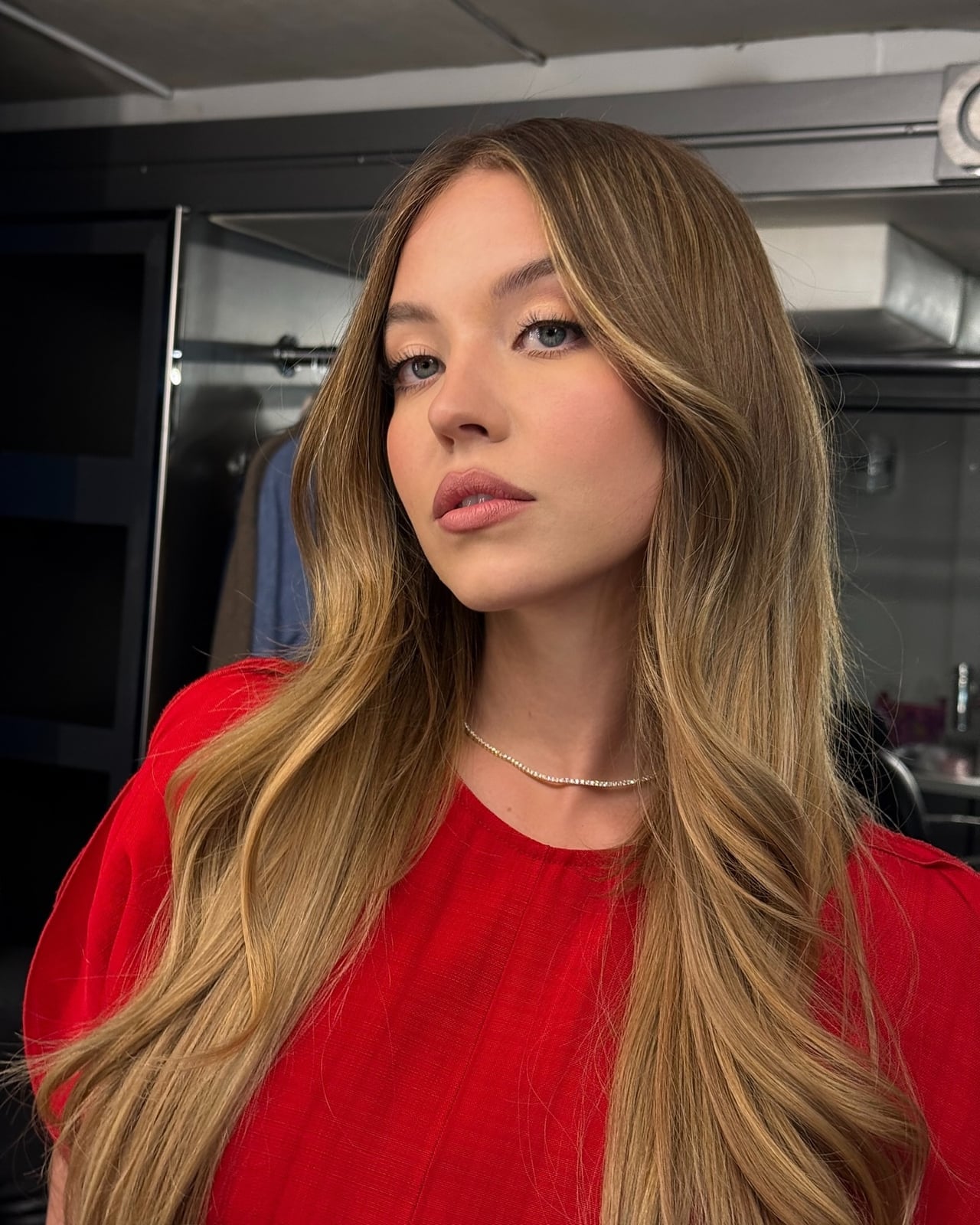 Mid-Back Waves With Dark Blonde Base — Classy Light Brown Hair with Blonde