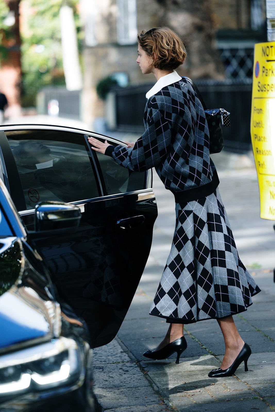 Argyle Sweater and Skirt for Classic Casual Argyle Sweater and Skirt for Classic Casual — Classy London Outfits