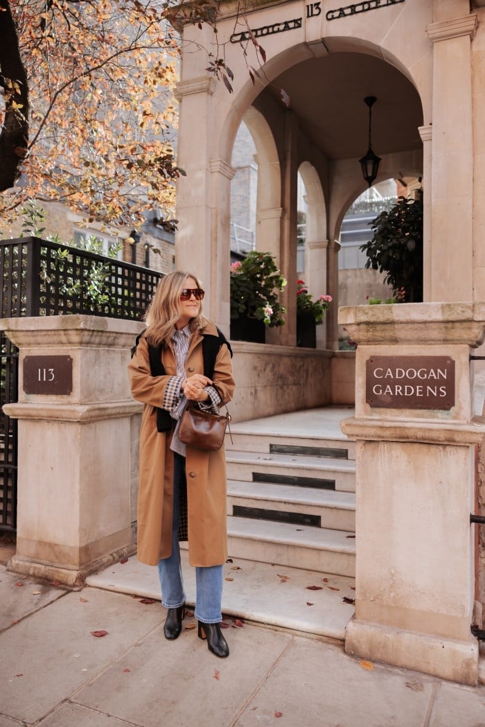 Camel Trench Coat for Autumn City Style Camel Trench Coat for Autumn City Style — Classy London Outfits