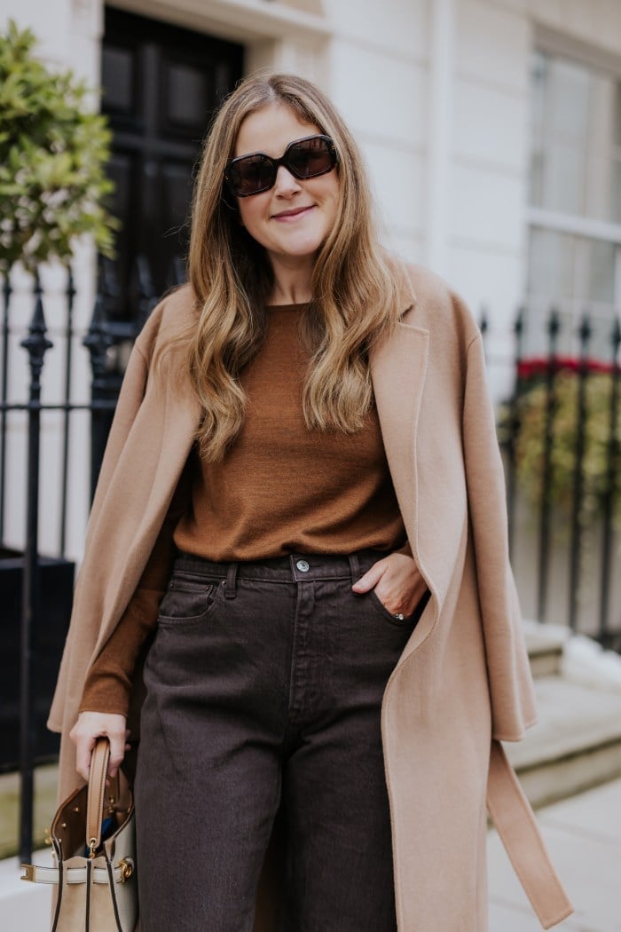 Camel Coat Draped for Effortless Sophistication Camel Coat Draped for Effortless Sophistication — Classy London Outfits