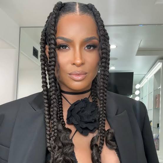 Two Large Box Braids Black — Classy Long Braids