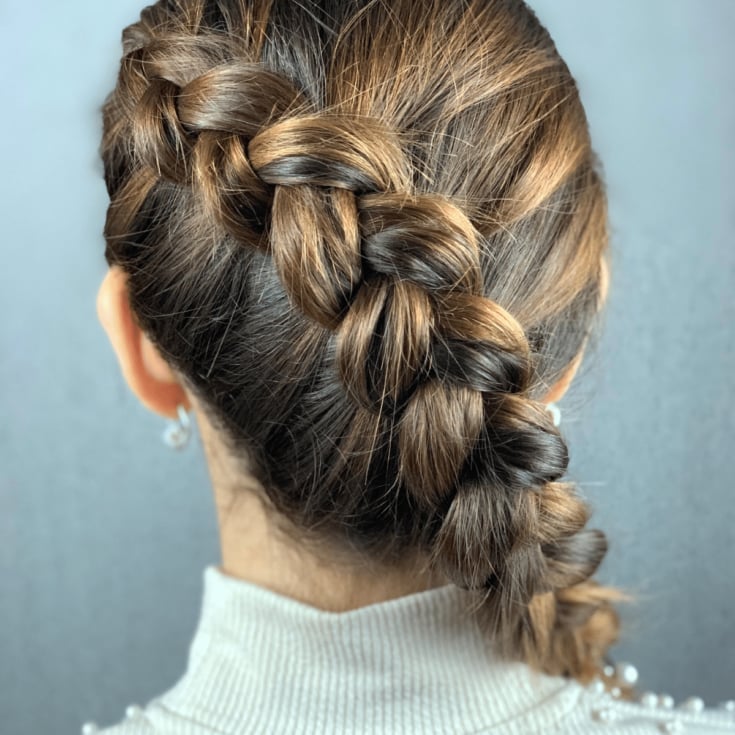 Voluminous Side Dutch Braid — Classy Long Braids