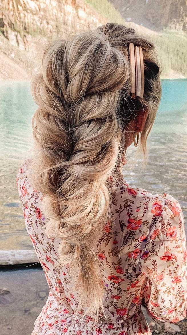 Voluminous Ash Blonde Braid — Classy Long Braids