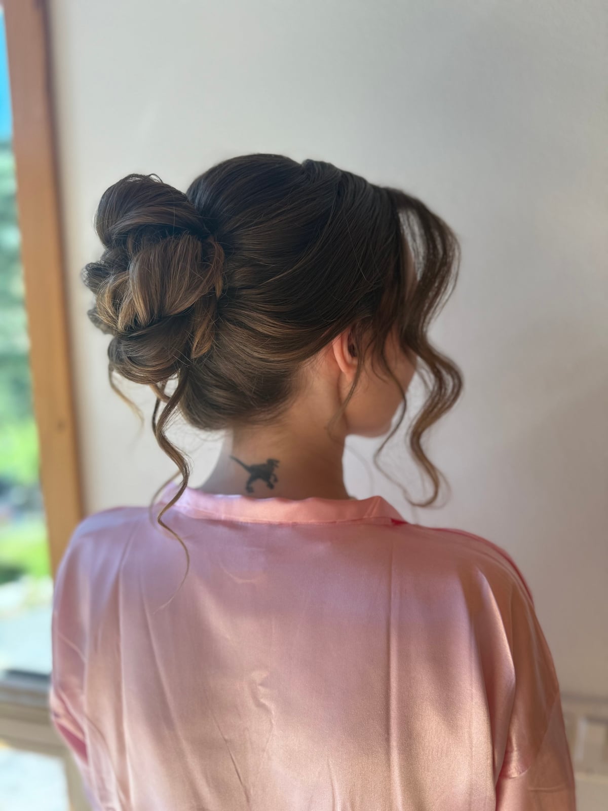Long Dark Blonde Braided Updo Long Dark Blonde Braided Updo — Classy Loose Updo