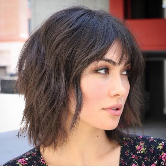Chin Length Shag With Choppy Layers — Classy Low Maintenance Haircuts