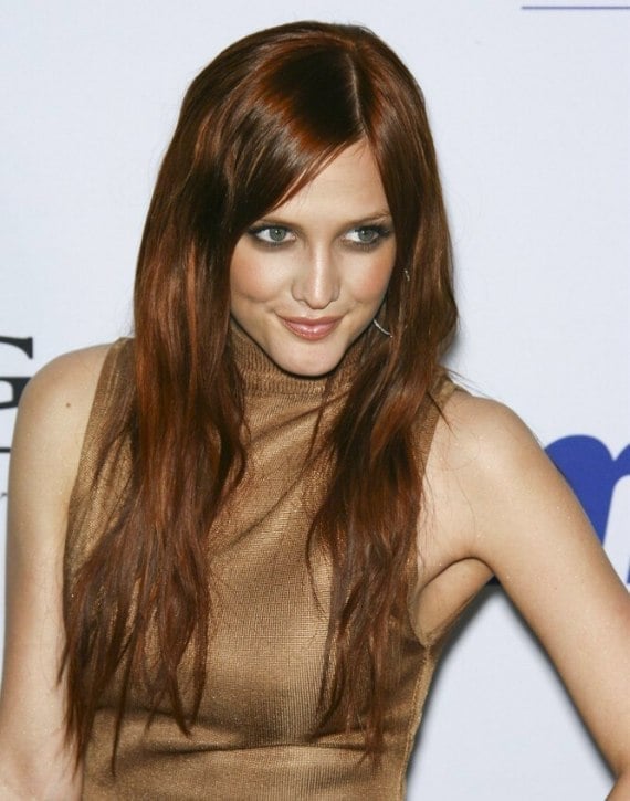 Fine Shoulder Length Mahogany With Reddish Highlights Fine Shoulder Length Mahogany With Reddish Highlights — Classy Mahogany Hair