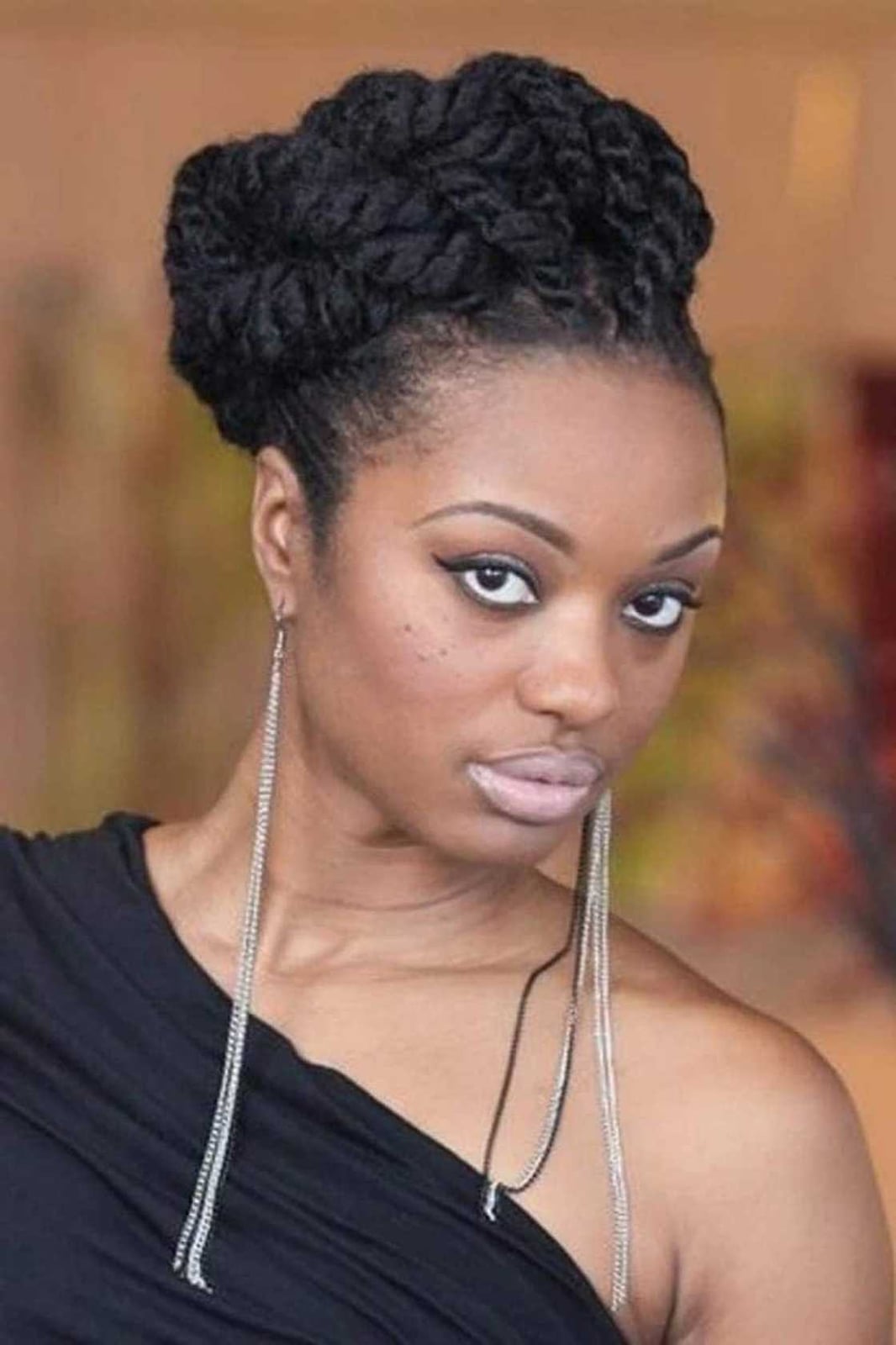Voluminous Black Twist High Bun Voluminous Black Twist High Bun — Classy Marley Twists Hairstyles