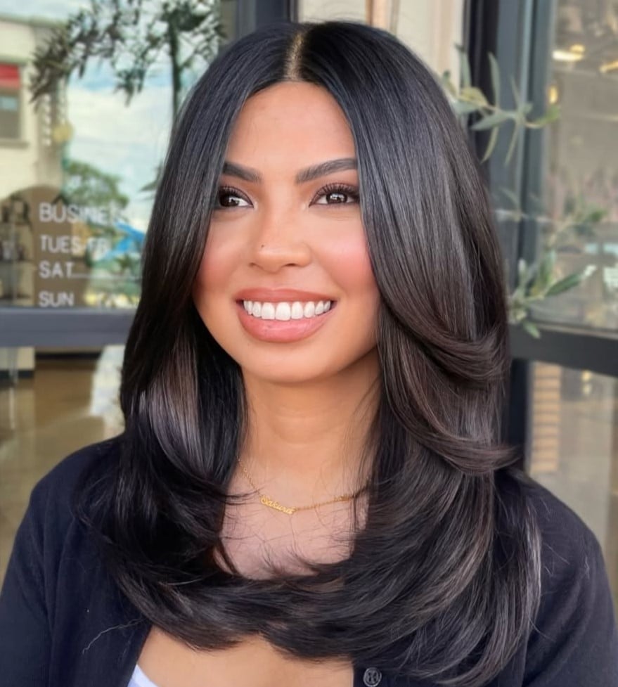 Dark Blonde Lob With Balayage — Classy Medium Length Haircuts
