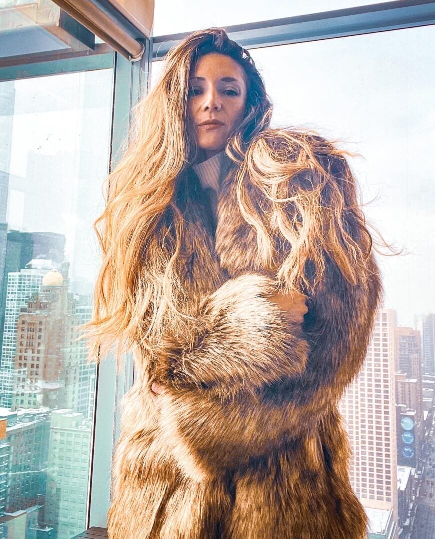 Luxurious Brown Faux Fur Coat Luxurious Brown Faux Fur Coat — Classy Mob Wife Outfits