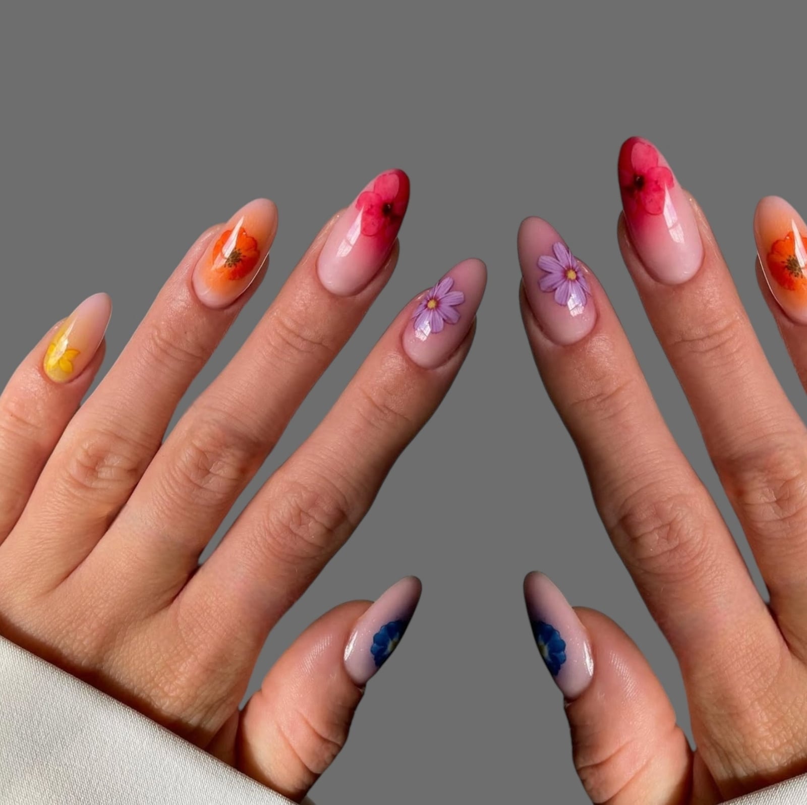 Sheer Nude Subtle Pink Shimmer Glossy Short Almond Nails Sheer Nude Subtle Pink Shimmer Glossy Short Almond Nails — Classy Mom Nails