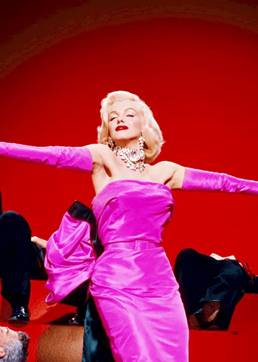 Vibrant Hot Pink Strapless Dress — Classy Movies Dresses