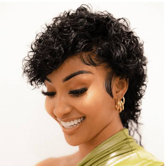 Curly Dark Brown Shaggy Mullet Curly Dark Brown Shaggy Mullet — Classy Mullet Hair