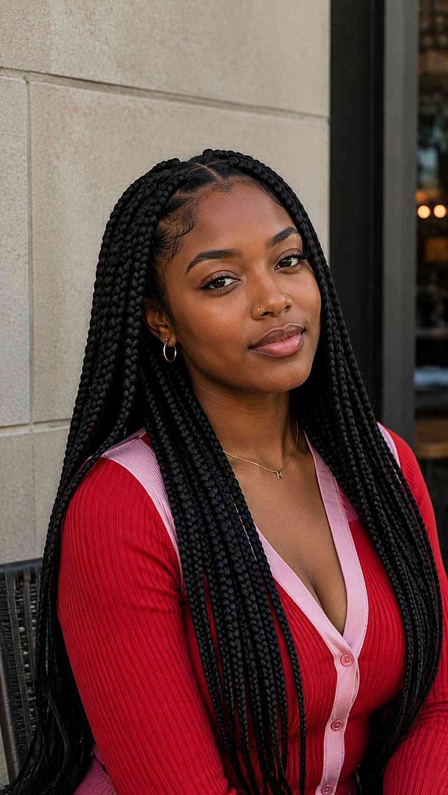 Bold Jumbo Black Box Braids Bold Jumbo Black Box Braids — Classy Natural Braids