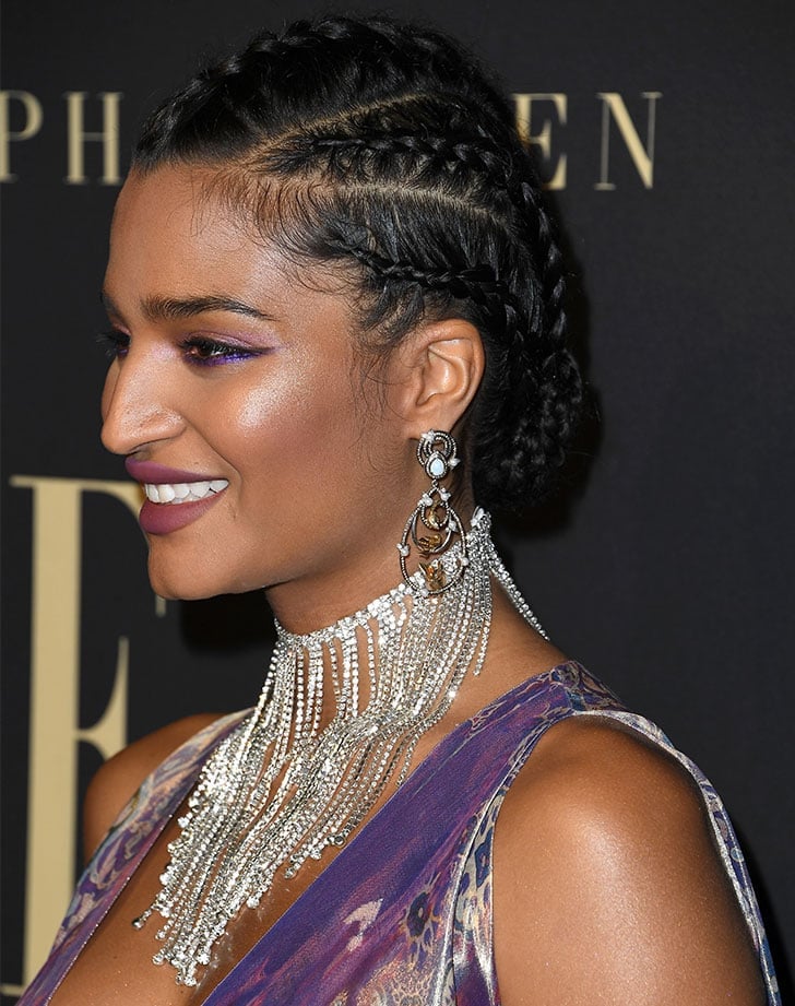 Intricate Coily Cornrows to Shoulders Intricate Coily Cornrows to Shoulders — Classy Natural Braids