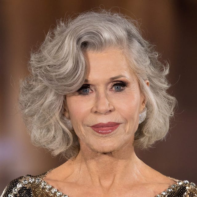 Silver Grey Shoulder Length Curls Silver Grey Shoulder Length Curls — Classy New Hairstyles