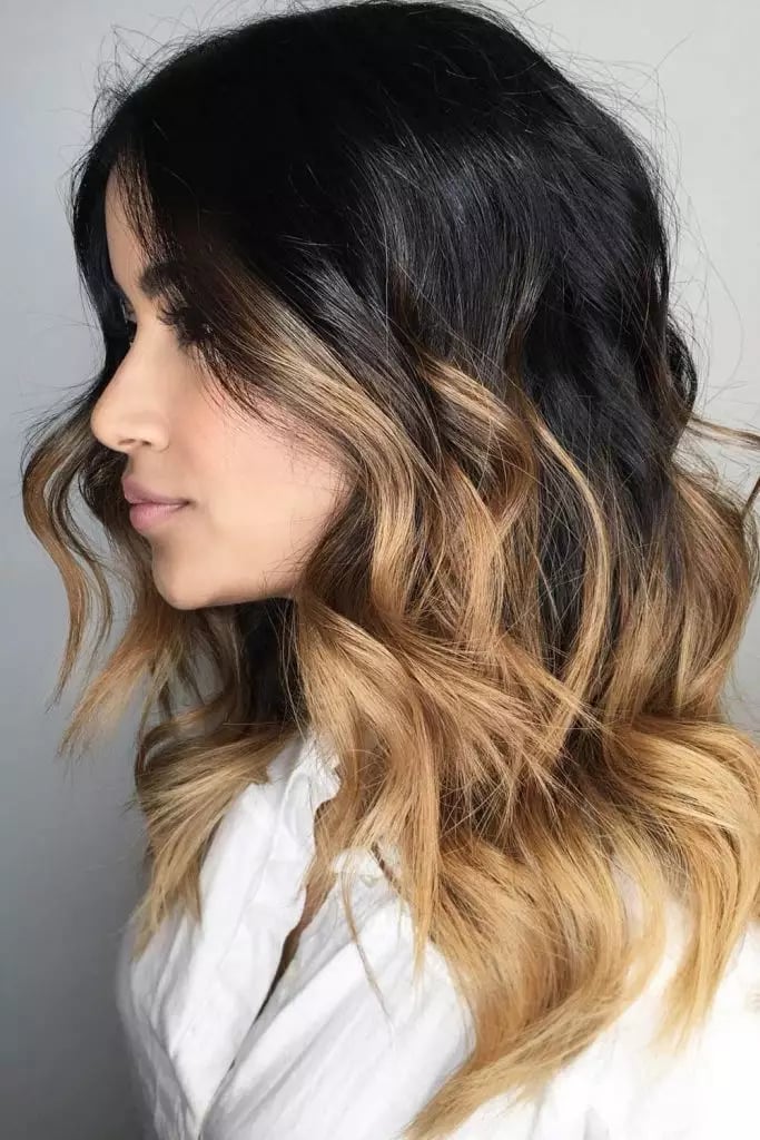 Mid-Back Hair With Visible Blonde Ombré Blend Mid-Back Hair With Visible Blonde Ombré Blend — Classy Ombré Hair