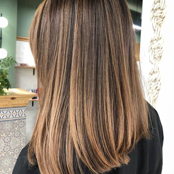 Collarbone Long Bob With Subtle Blonde Ombré Collarbone Long Bob With Subtle Blonde Ombré — Classy Ombré Hair