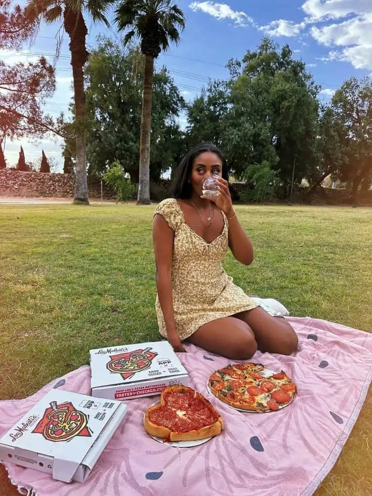 Yellow Floral Print Mini Dress for Casual Picnics Yellow Floral Print Mini Dress for Casual Picnics — Classy Picnic Outfit