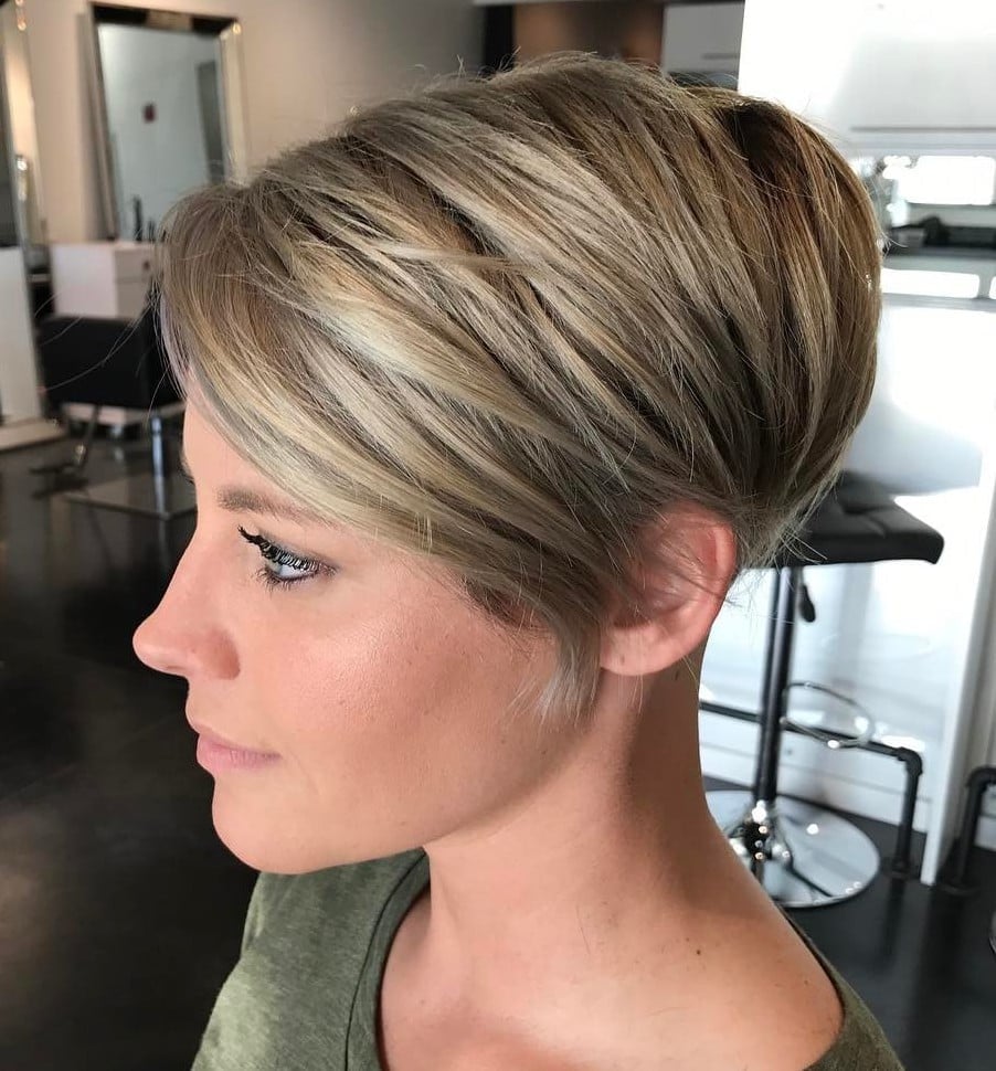 Choppy Ash Blonde Pixie With Textured Styling Choppy Ash Blonde Pixie With Textured Styling — Classy Pixie Haircuts