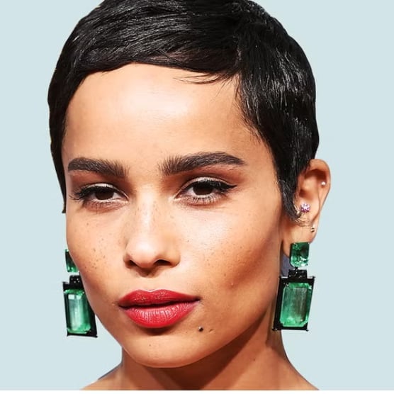 Dark Black Pixie With Natural Air-Dry Texture Dark Black Pixie With Natural Air-Dry Texture — Classy Pixie Haircuts
