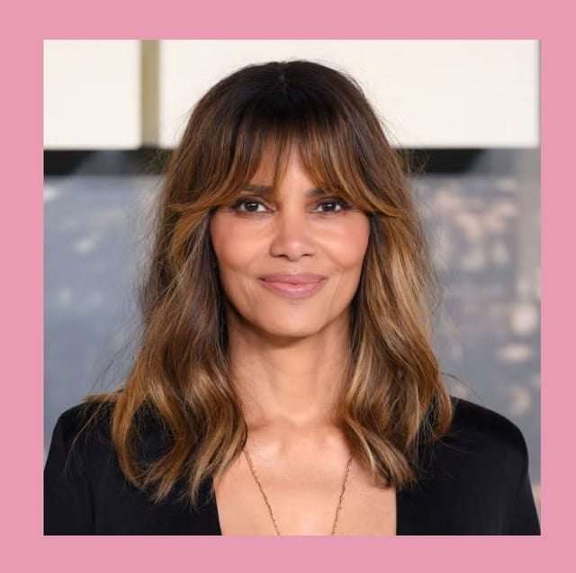 Shoulder Length With Wispy Curtain Bangs — Classy Professional Hairstyles