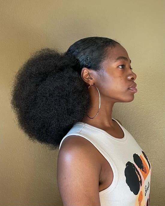 Slicked Back Puff Ponytail Slicked Back Puff Ponytail — Classy Puff Hairstyles