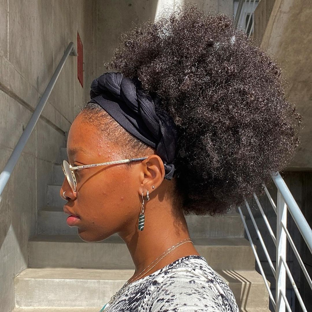Wrapped Puff Ponytail Wrapped Puff Ponytail — Classy Puff Hairstyles