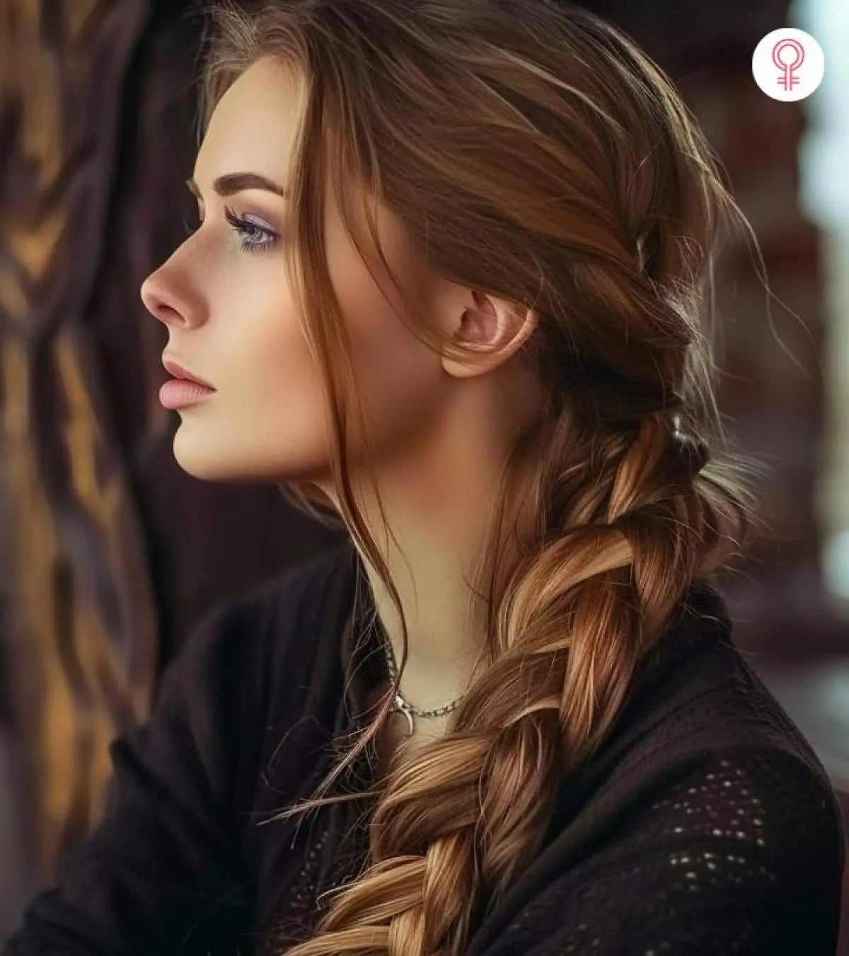 Loose Textured Braid With Wispy Bangs Loose Textured Braid With Wispy Bangs — Classy Quick Braids Hairstyle