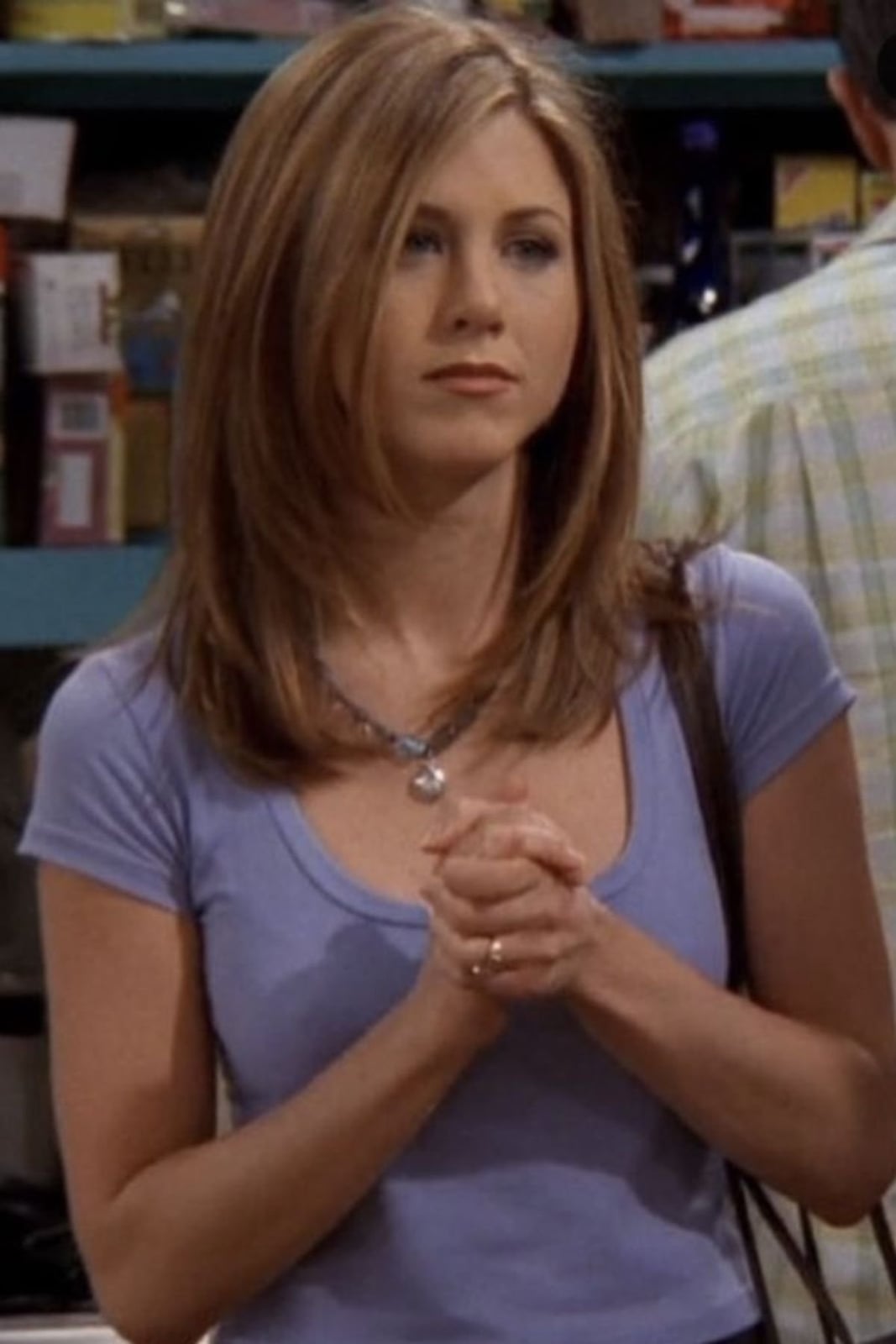 Shoulder Length Honey Blonde With Curtain Bangs Shoulder Length Honey Blonde With Curtain Bangs — Classy Rachel Haircuts