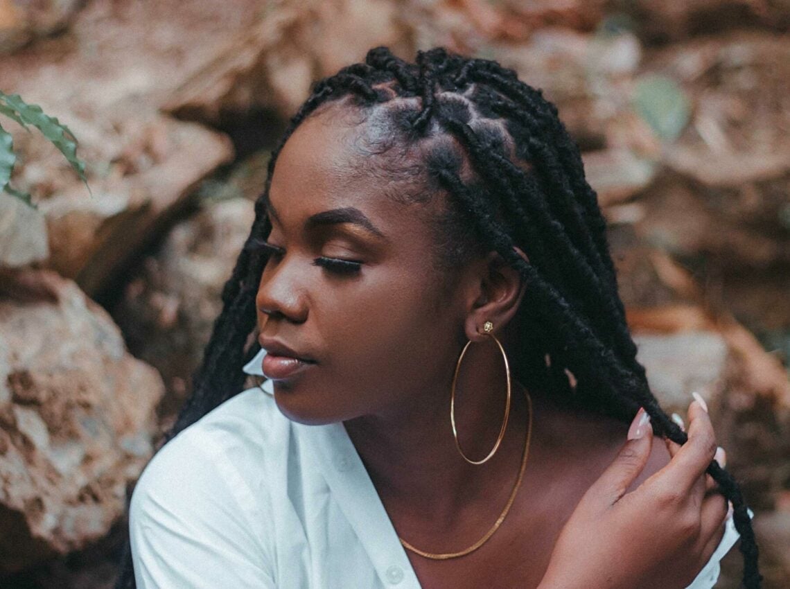 Mid-Back Black Locs With Neat Parting Mid-Back Black Locs With Neat Parting — Classy Retwist Locs