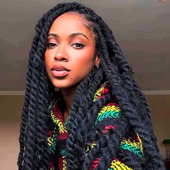 Voluminous Shoulder-Length Twists Voluminous Shoulder-Length Twists — Classy Senegalese Twists