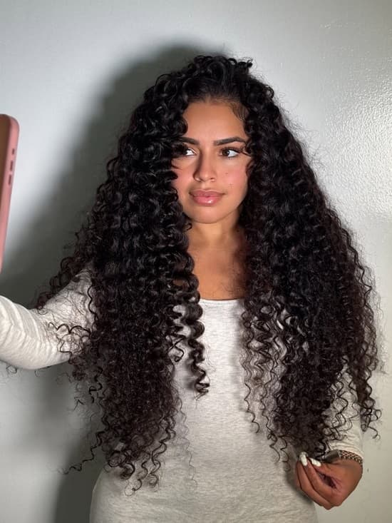 Long Voluminous Wavy Natural Black Hair — Classy Sew in Hairstyles