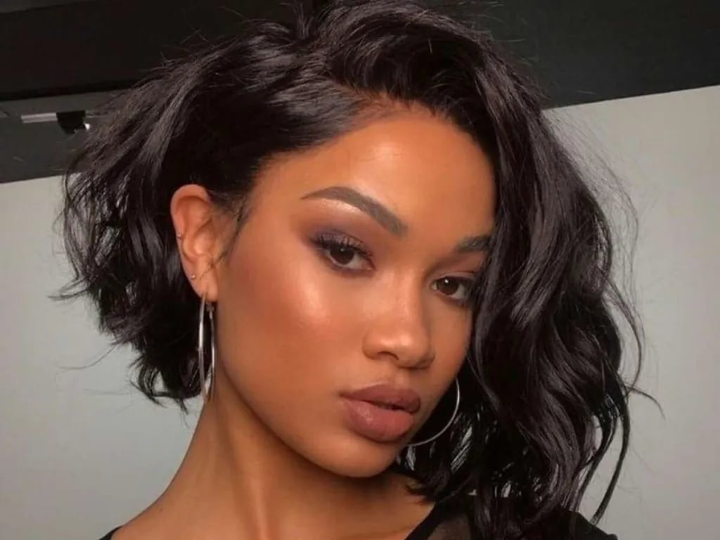 Chin Length Wavy Bob — Classy Sew in Hairstyles