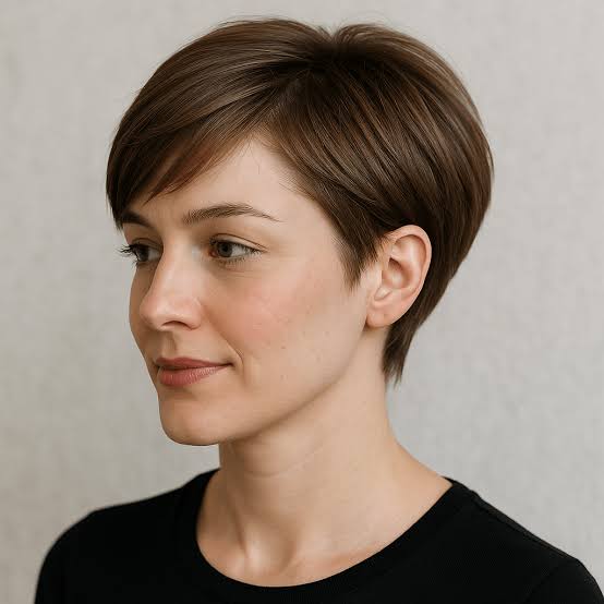 Medium Brown Bob With Smooth Finish Medium Brown Bob With Smooth Finish — Classy Short Hair Haircuts