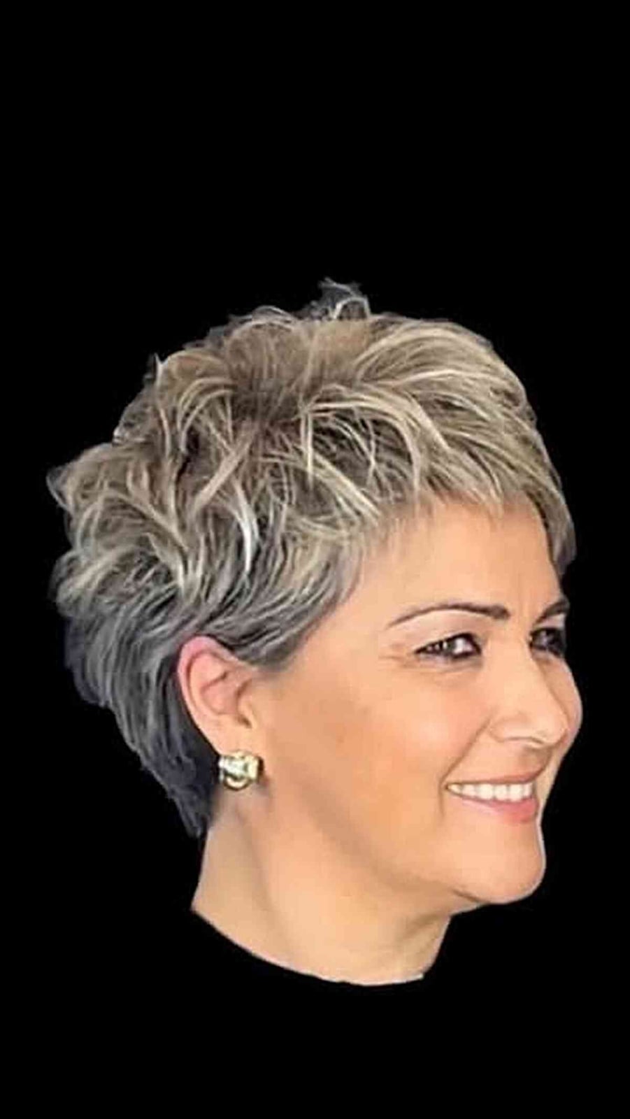 Textured Layered Blonde Pixie Textured Layered Blonde Pixie — Classy Short Haircuts for Round Faces