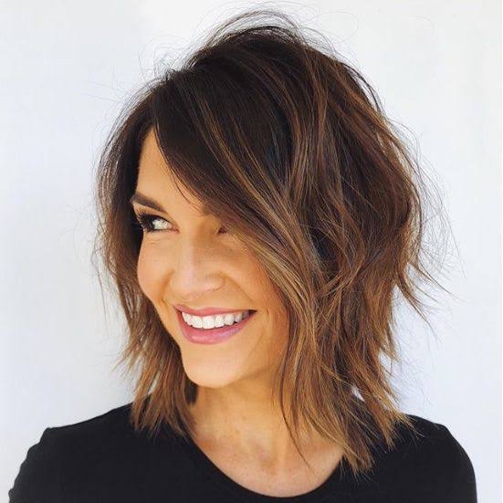 Collarbone Shag With Face-Framing Layers Collarbone Shag With Face-Framing Layers — Classy Short Shaggy Haircut