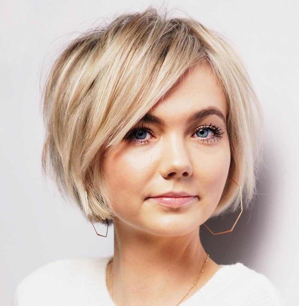 Dark Brown Wavy Pixie With Side Bangs Dark Brown Wavy Pixie With Side Bangs — Classy Side Bangs Hairstyles