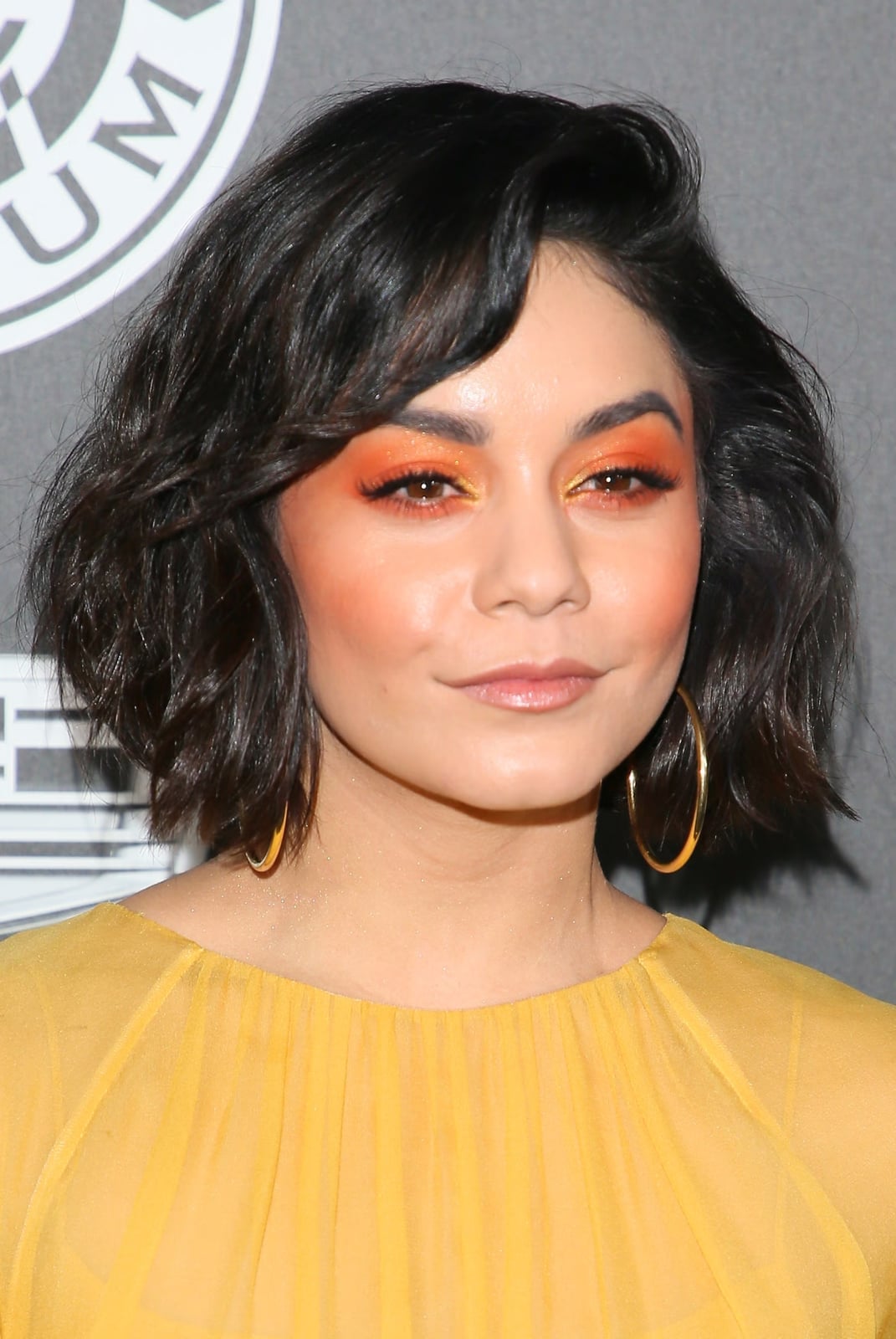 Dark Brown Bob With Wavy Curtain Bangs Dark Brown Bob With Wavy Curtain Bangs — Classy Side Part Bangs