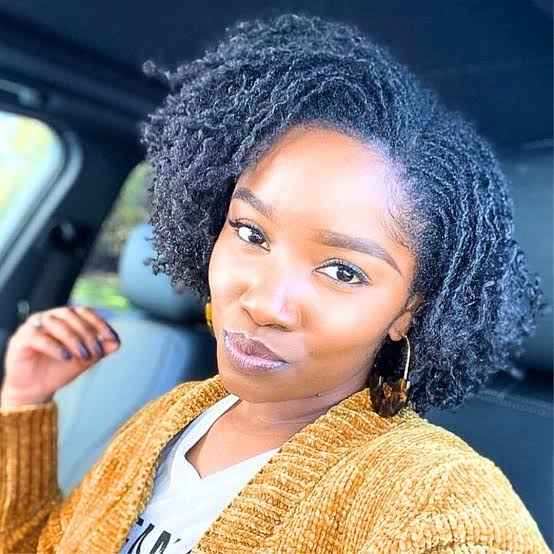 Mid-Back Dark Brown Wavy Locs Loose With Highlights, Layers Mid-Back Dark Brown Wavy Locs Loose With Highlights, Layers — Classy Sister Locs