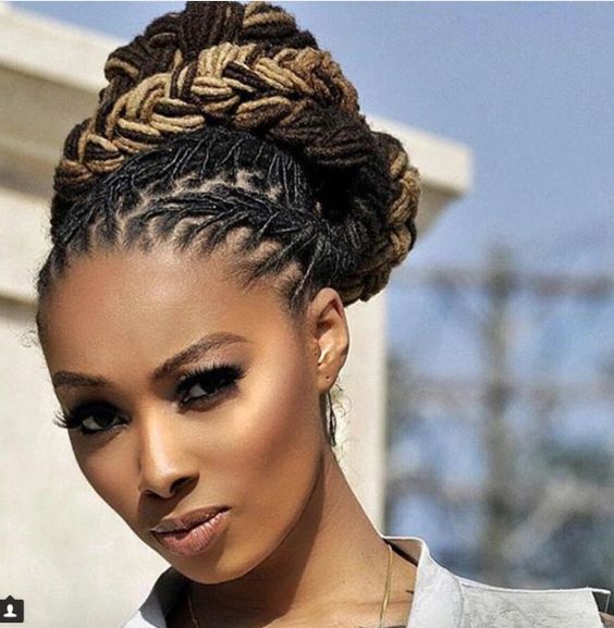 Long Wavy Thick Sisterlocks Intricate Updo Long Wavy Thick Sisterlocks Intricate Updo — Classy Sister Locs