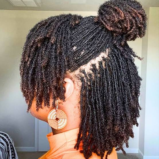 Shoulder Sisterlocks Braids and Curls, Office-Safe Version Shoulder Sisterlocks Braids and Curls, Office-Safe Version — Classy Sister Locs