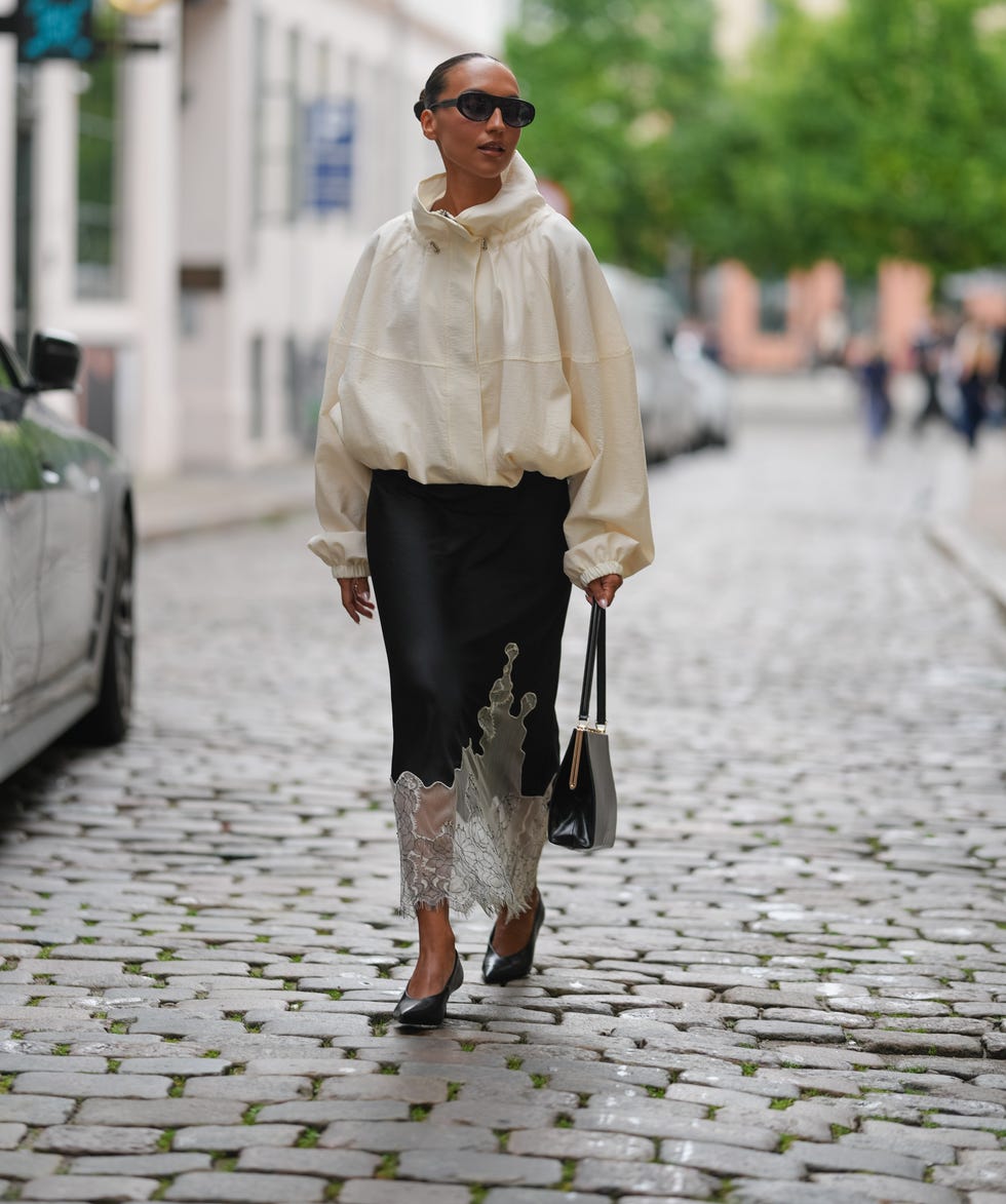 Lace-trim skirts are more popular than ever: this £38 M&S style is selling fast