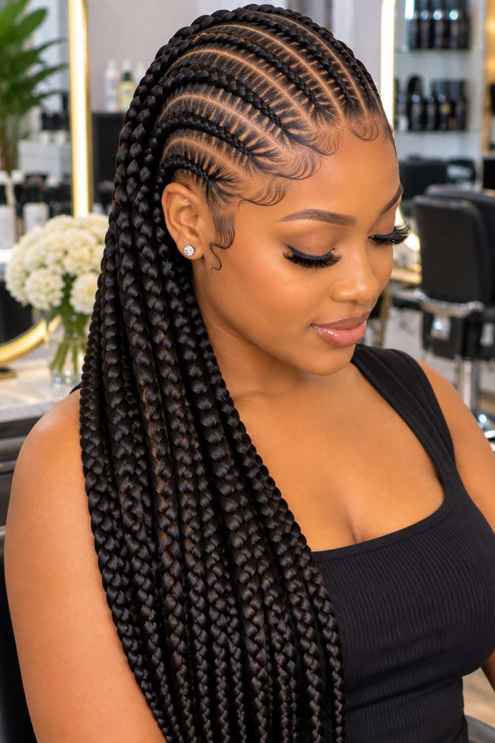 How to Create a Cornrow Stitch braid with Attachment for great Looks. -