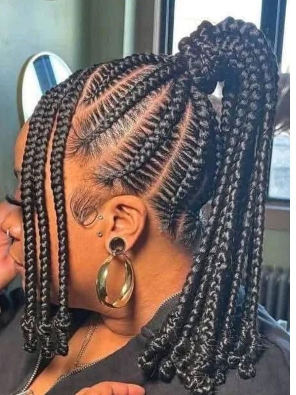 Stunning Stitch Braids Ponytail Styles Stunning Stitch Braids Ponytail Styles — Classy Stitch Braids Hairstyles